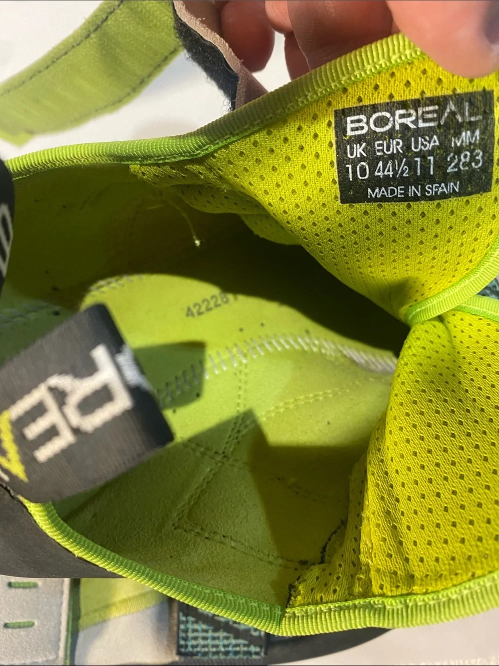Boreal Alpha rock climbing shoes